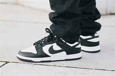 nike black white low dunks|dunk low panda restock 2022.